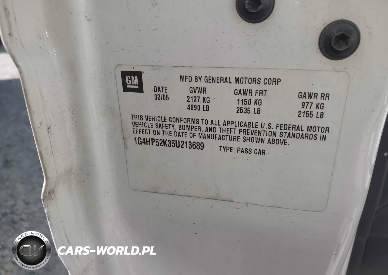2005 Buick Lesabre Custom VIN:1G4HP52K35U213689 - 9