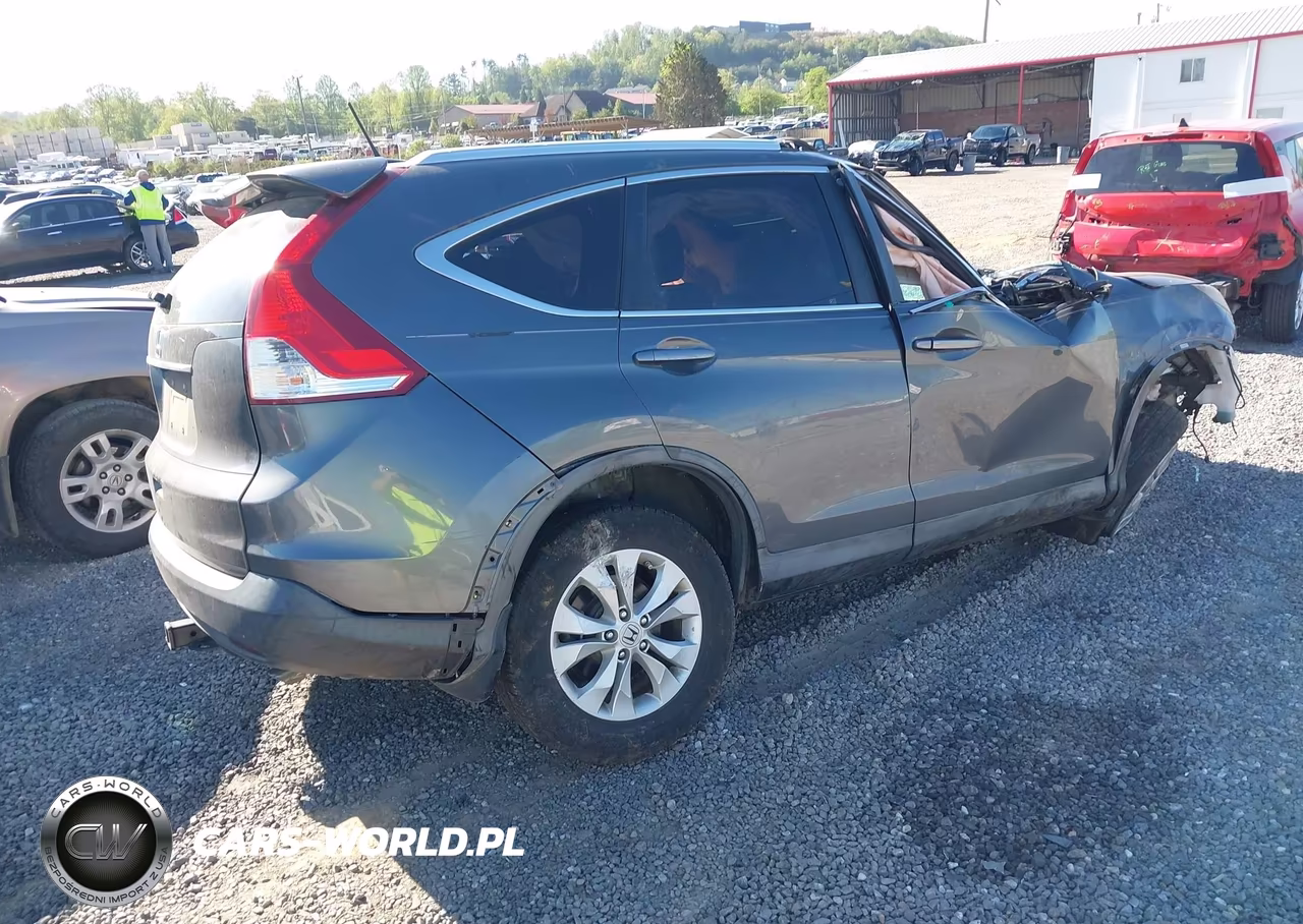 2012 Honda Cr-V Ex-L VIN:2HKRM3H71CH500349 - 4