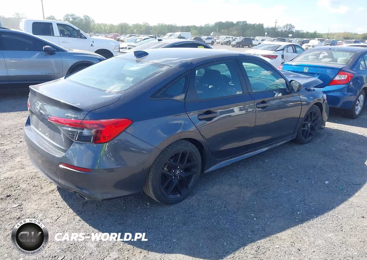 2024 Honda Civic Sport VIN:2HGFE2F55RH564411 - 4