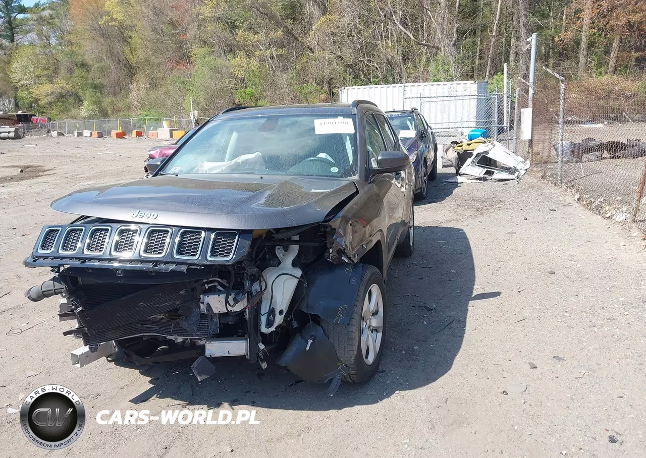 2019 Jeep Compass Latitude 4X4 VIN:3C4NJDBB1KT647229 - 2