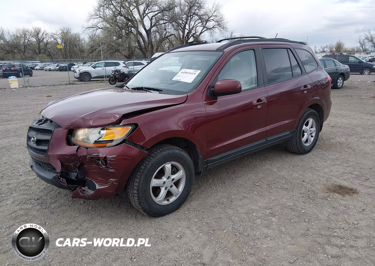 2008 Hyundai Santa Fe Gls VIN:5NMSG13D48H148401 - 2