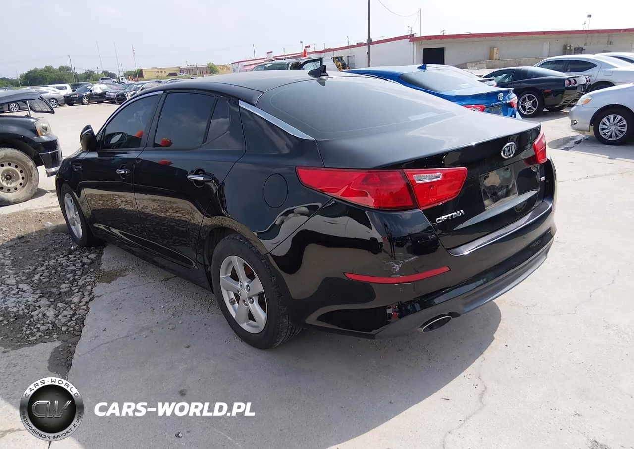 2015 Kia Optima Lx VIN:5XXGM4A73FG456538 - 3