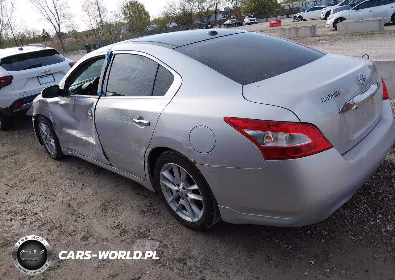 2009 Nissan Maxima 3.5 Sv VIN:1N4AA51E99C860702 - 3