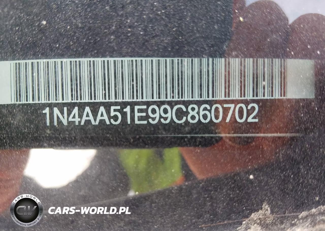 2009 Nissan Maxima 3.5 Sv VIN:1N4AA51E99C860702 - 9