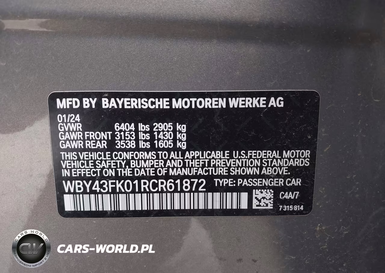 2024 BMW I5 M60 VIN:WBY43FK01RCR61872 - 9