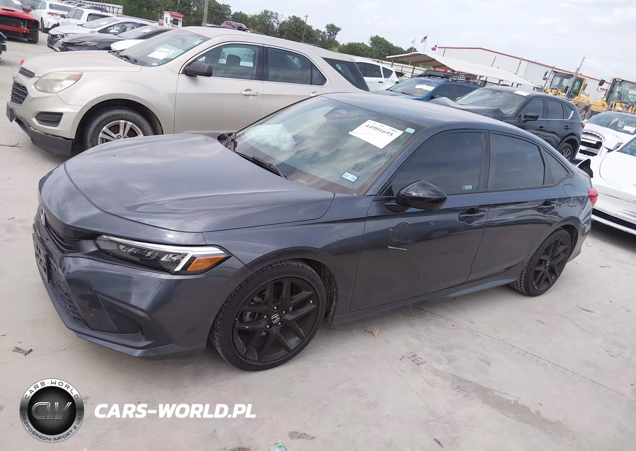 2022 Honda Civic Sport VIN:2HGFE2F56NH596729 - 14