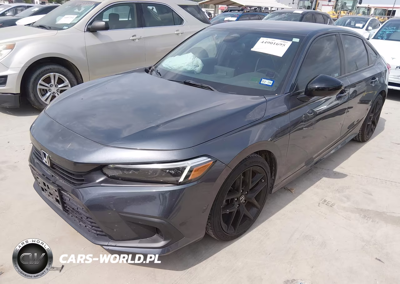 2022 Honda Civic Sport VIN:2HGFE2F56NH596729 - 2