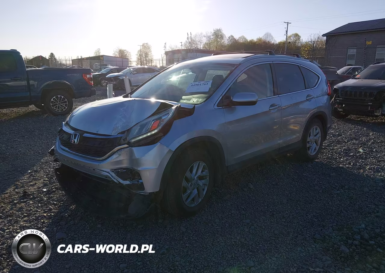 2016 Honda Cr-V Ex-L VIN:2HKRM4H72GH666651 - 2