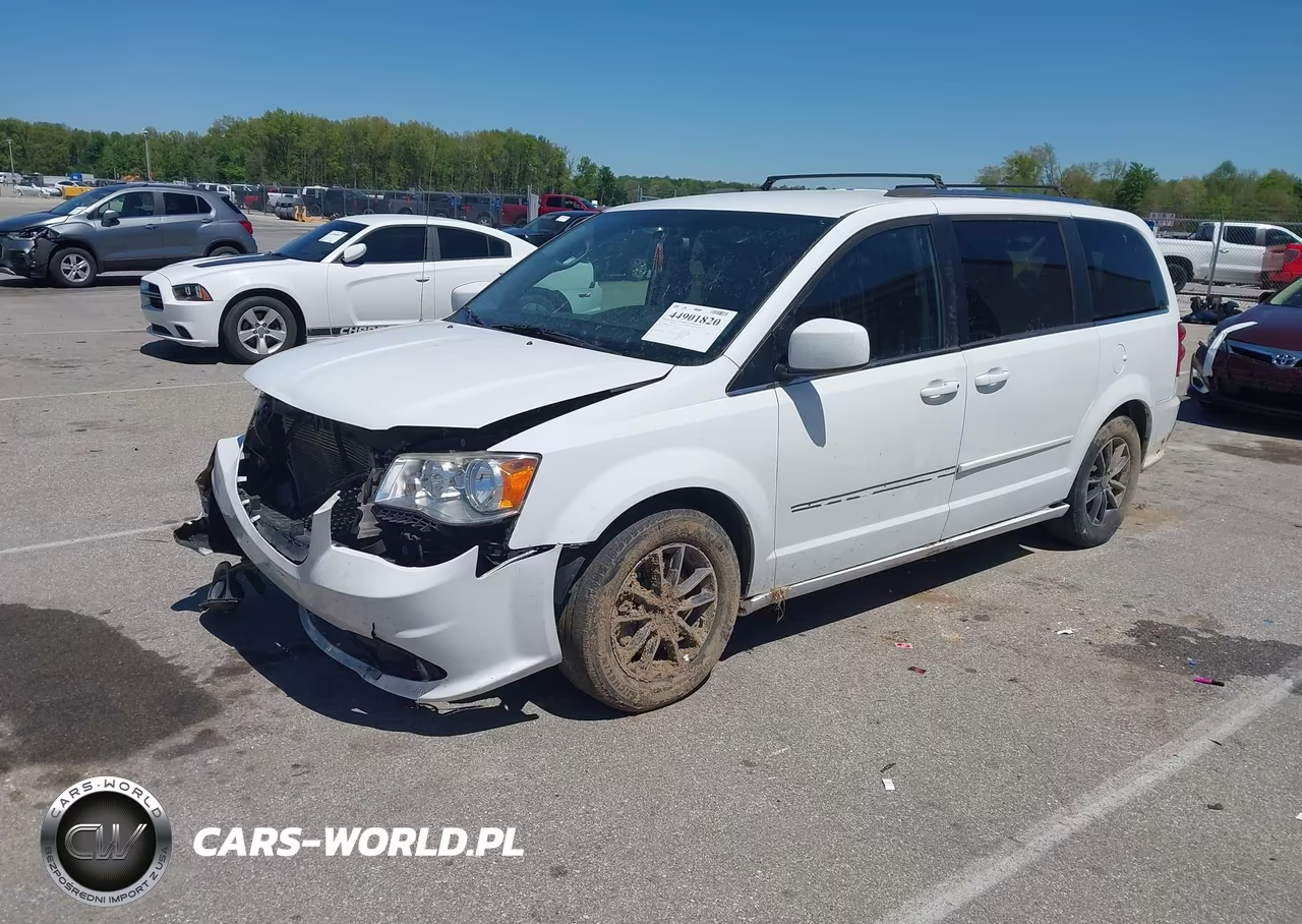 2017 Dodge Grand Caravan Sxt VIN:2C4RDGCG8HR801581 - 2