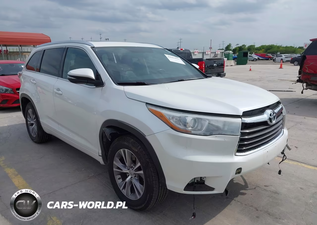 2015 Toyota Highlander Xle V6 – zdjęcie 1 z 19