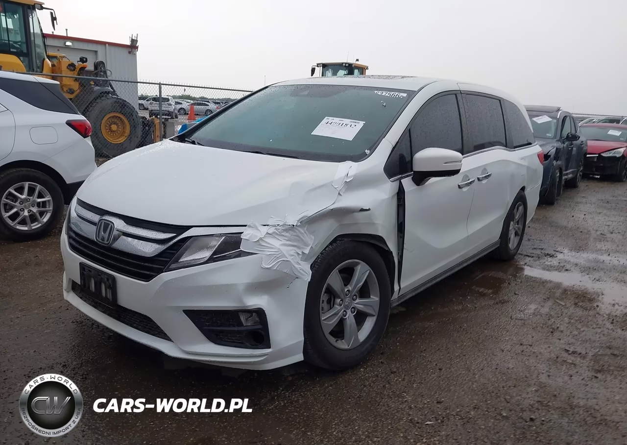 2020 Honda Odyssey Ex-L-Ex-L W-Navi Res VIN:5FNRL6H79LB050260 - 2