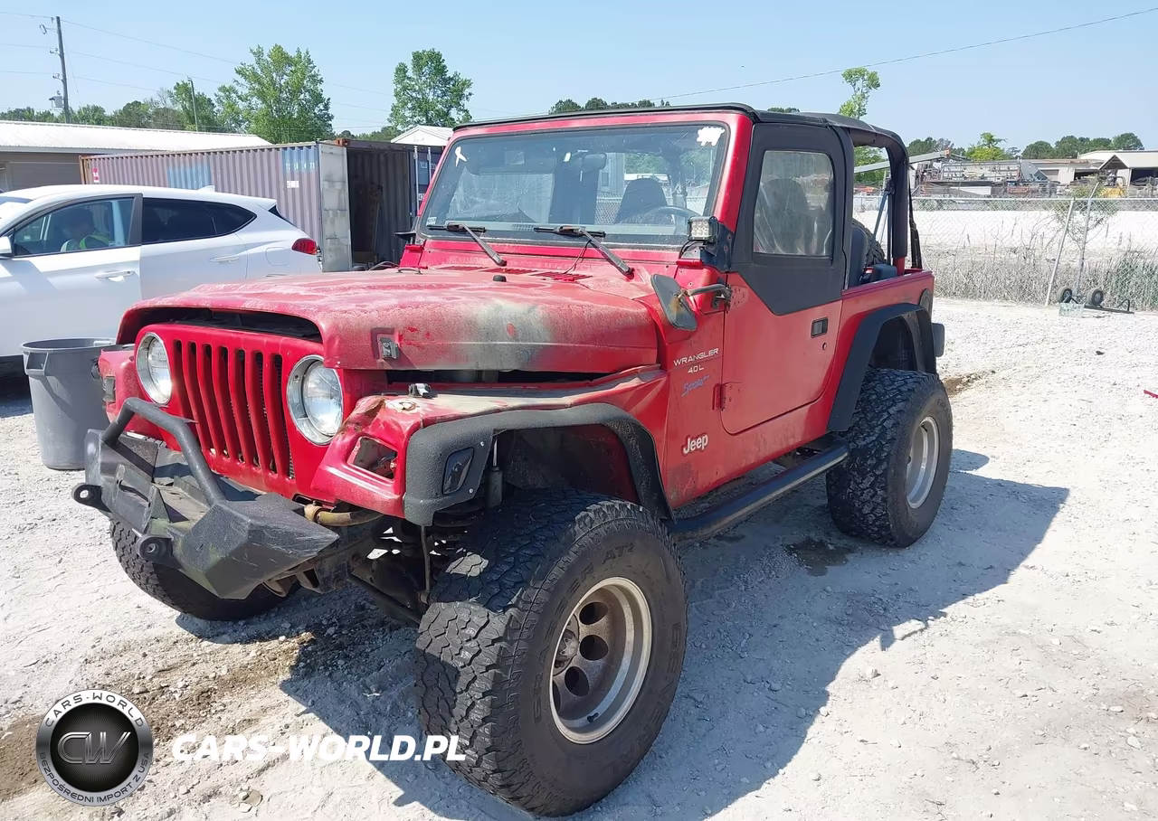1997 Jeep Wrangler Sport VIN:1J4FY19S7VP436849 - 2