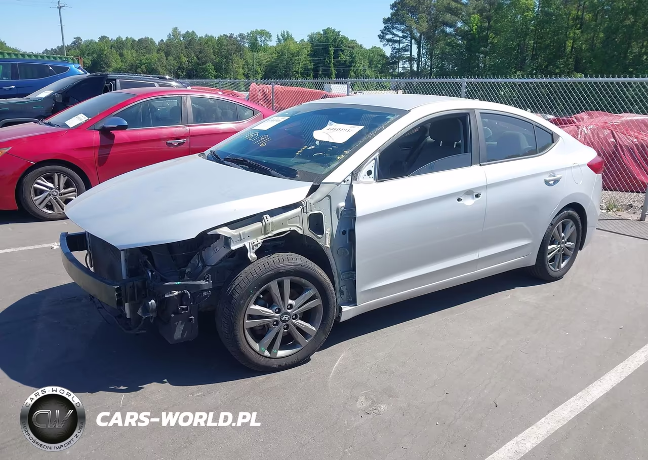 2018 Hyundai Elantra Sel VIN:5NPD84LF9JH328720 - 2