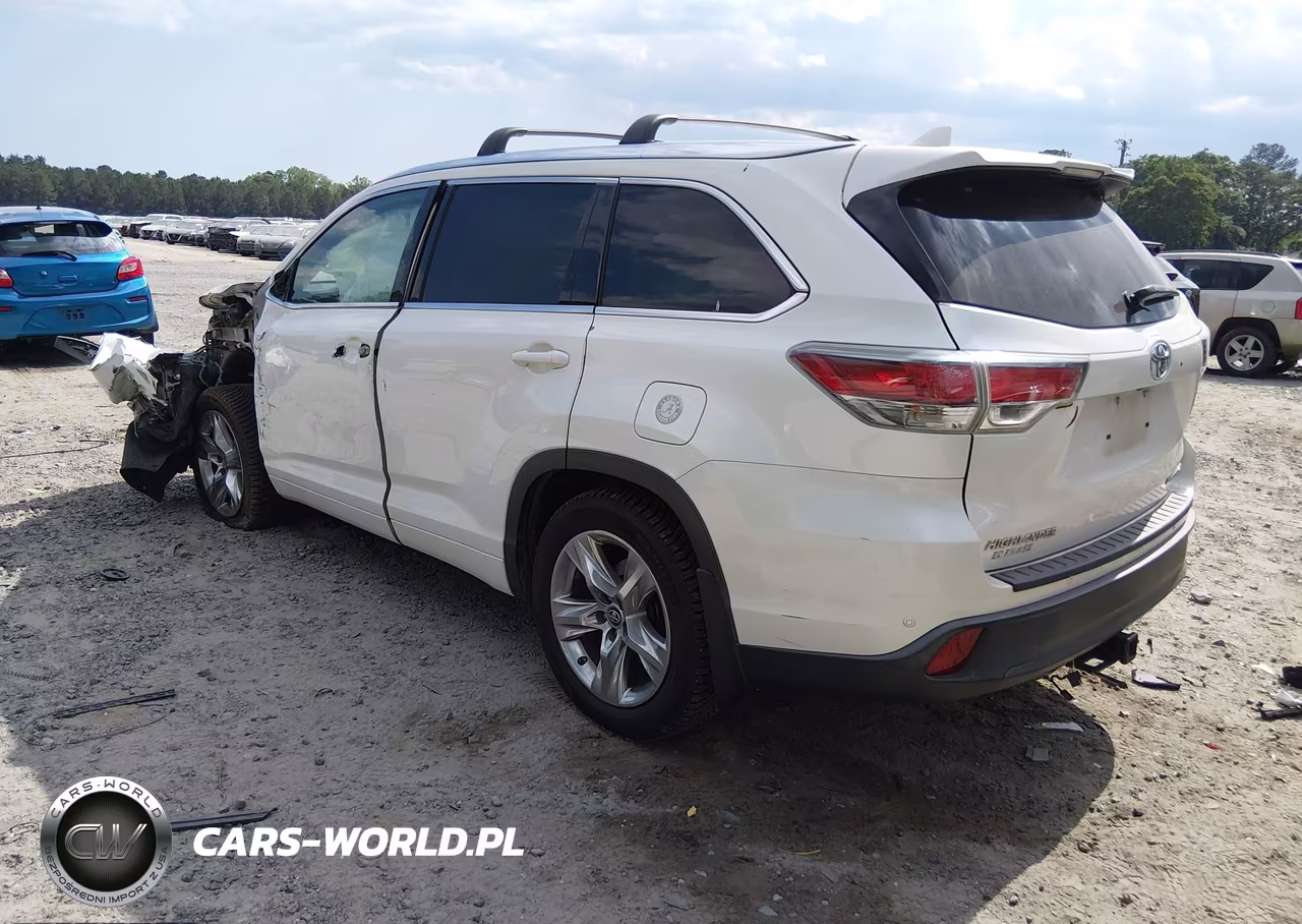 2016 Toyota Highlander Limited V6 VIN:5TDDKRFH5GS307362 - 3