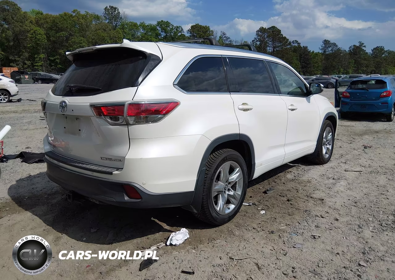 2016 Toyota Highlander Limited V6 VIN:5TDDKRFH5GS307362 - 4