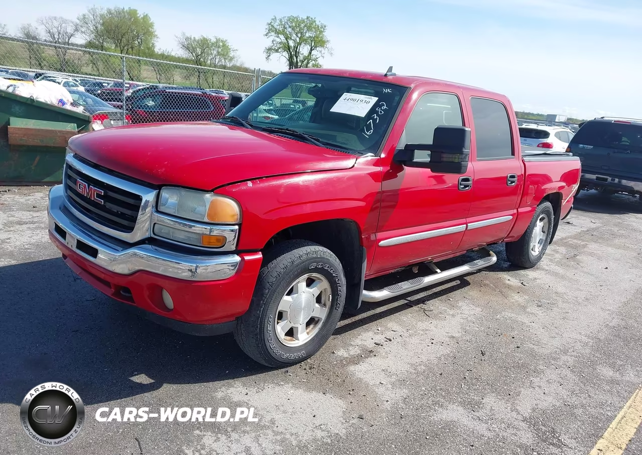 2006 GMC Sierra 1500 Slt VIN:2GTEK13T561167382 - 2