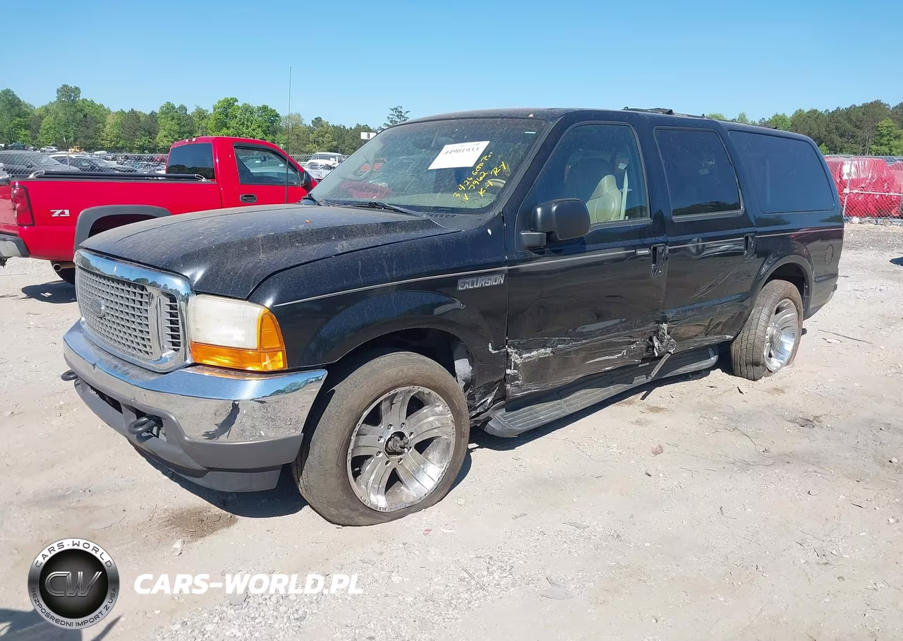 2000 Ford Excursion Xlt VIN:1FMNU40S7YED27962 - 2