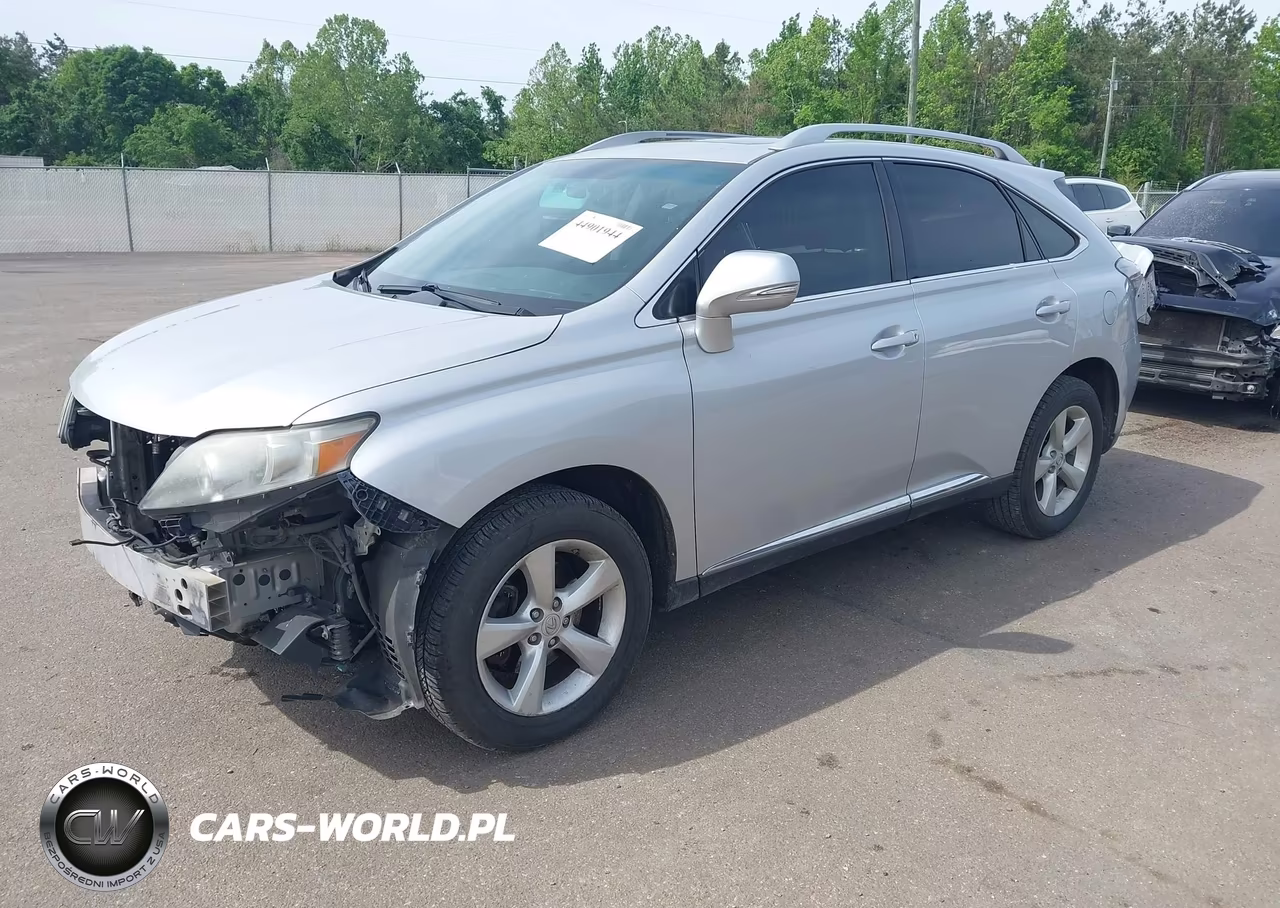 2010 Lexus Rx 350 VIN:2T2BK1BA9AC061185 - 2