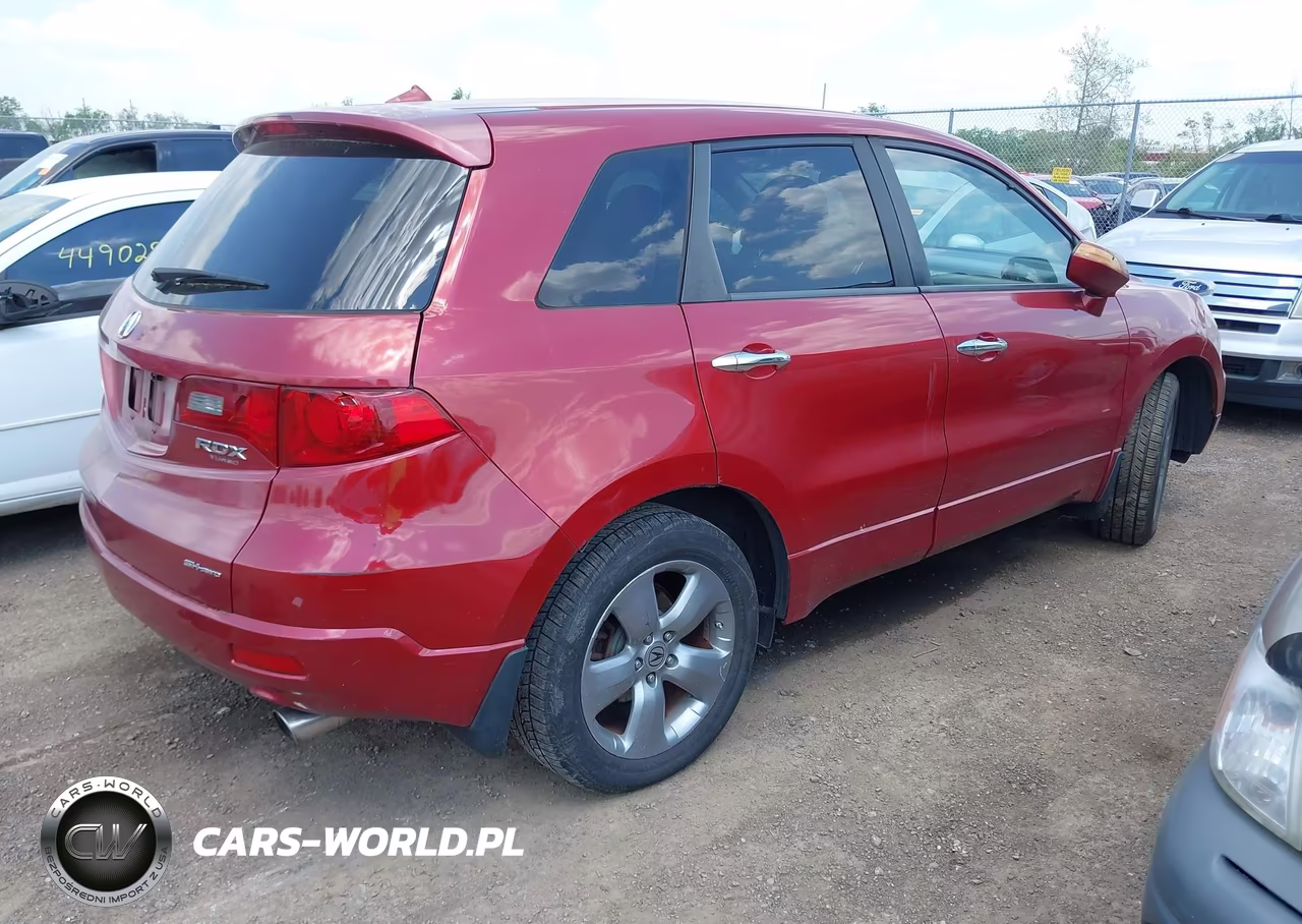 2007 Acura Rdx VIN:5J8TB18247A008501 - 4