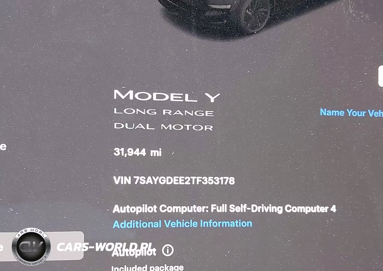 2026 Tesla Model Y All-Wheel Drive-Long Range Launch Series-Premium All-Wheel Drive VIN:7SAYGDEE2TF353178 - 7