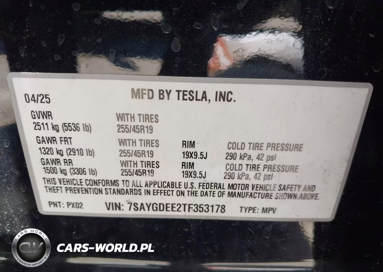 2026 Tesla Model Y All-Wheel Drive-Long Range Launch Series-Premium All-Wheel Drive VIN:7SAYGDEE2TF353178 - 9