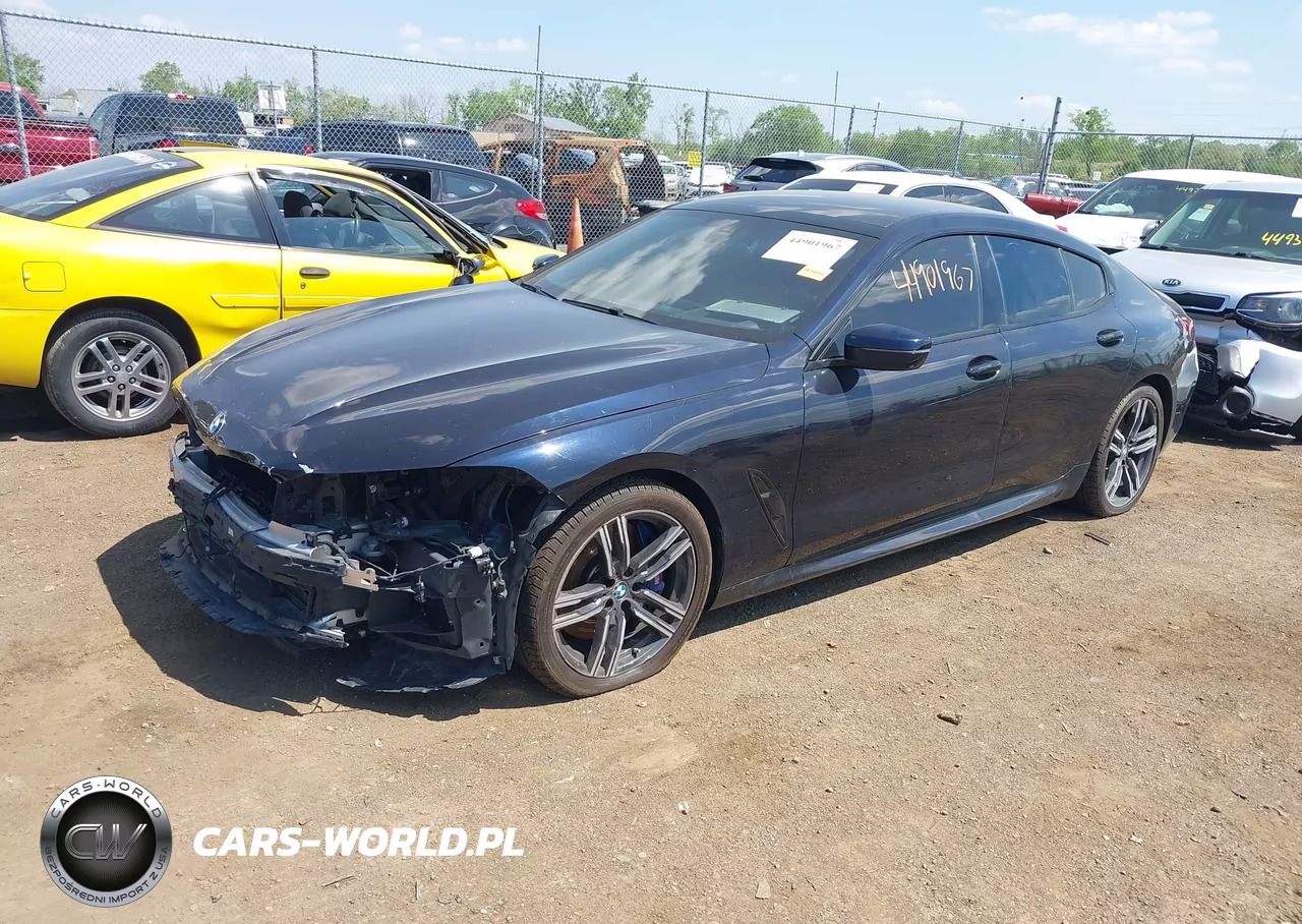 2021 BMW 840I Gran Coupe xDrive VIN:WBAGV4C06MCF00588 - 2