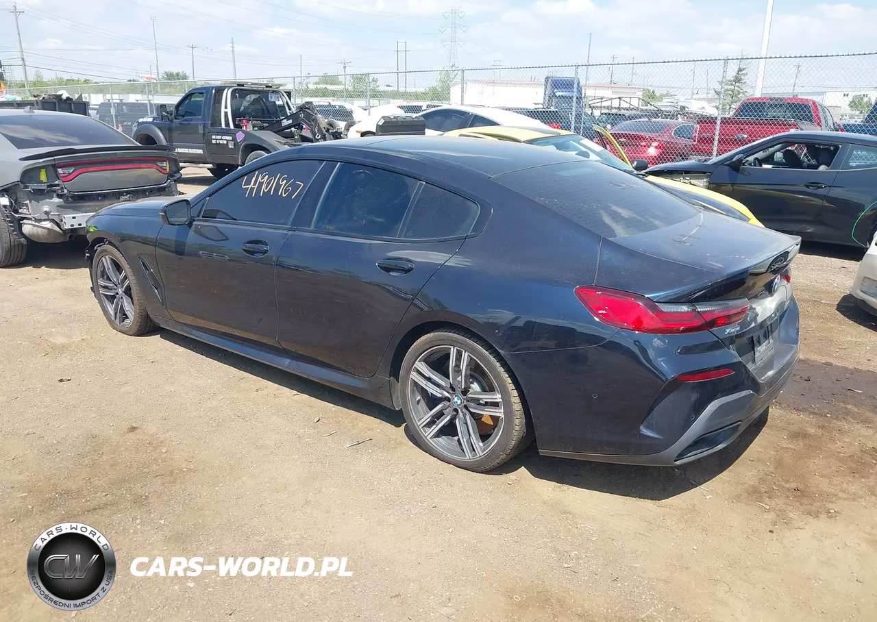 2021 BMW 840I Gran Coupe xDrive VIN:WBAGV4C06MCF00588 - 3