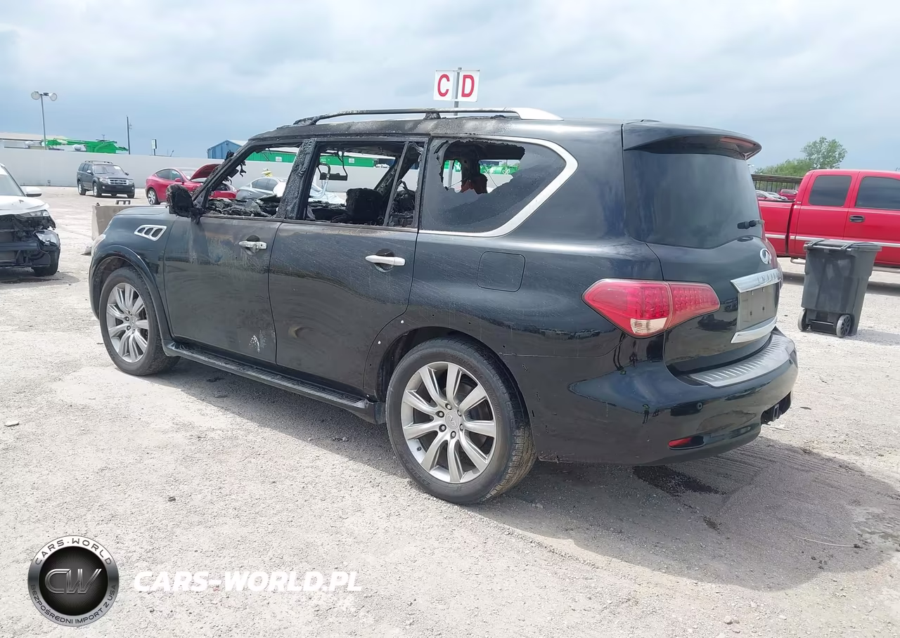 2012 Infiniti Qx56 VIN:JN8AZ2NF7C9519473 - 3