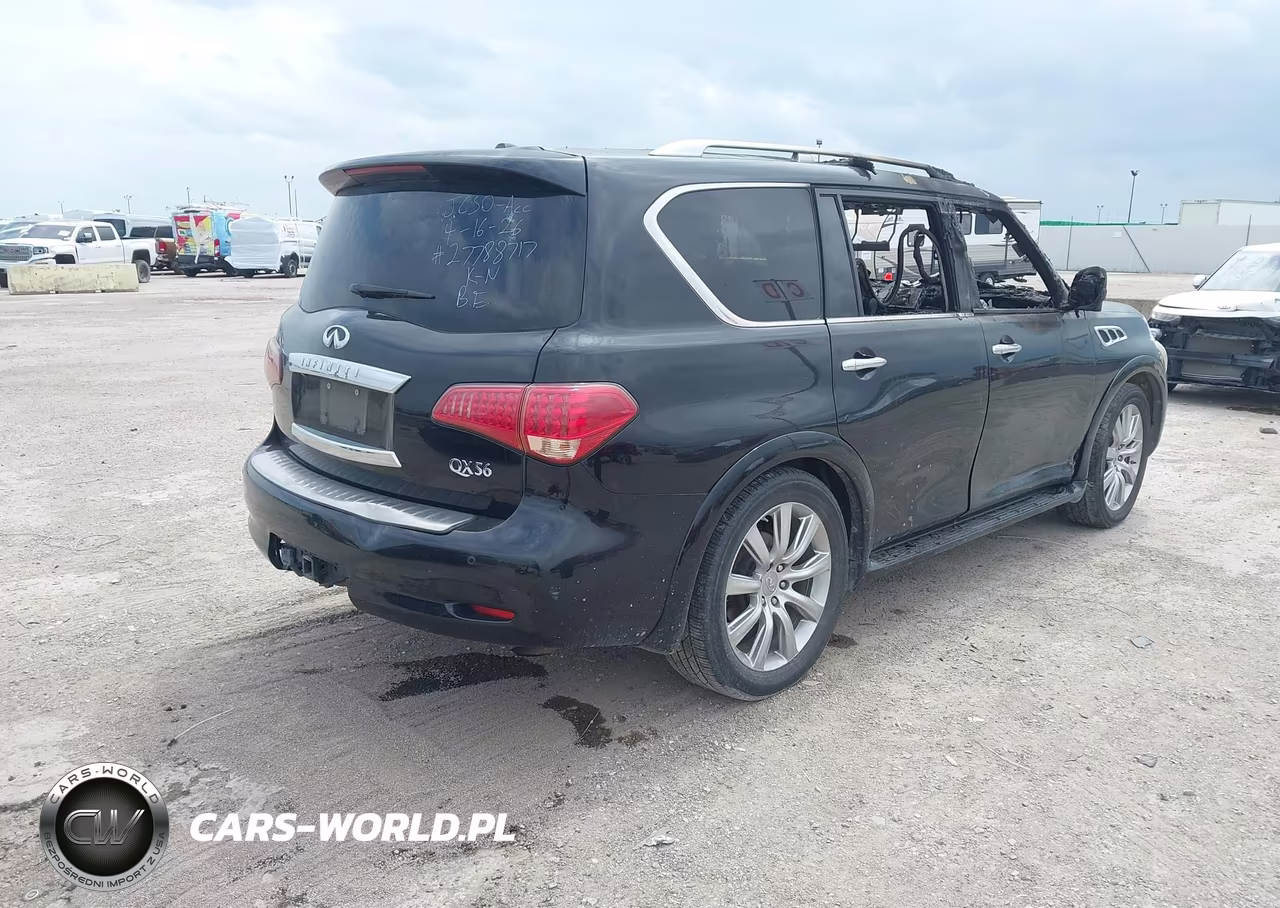 2012 Infiniti Qx56 VIN:JN8AZ2NF7C9519473 - 4