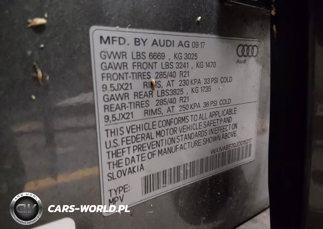 2018 Audi Q7 3.0T Premium VIN:WA1VABF70JD015217 - 9