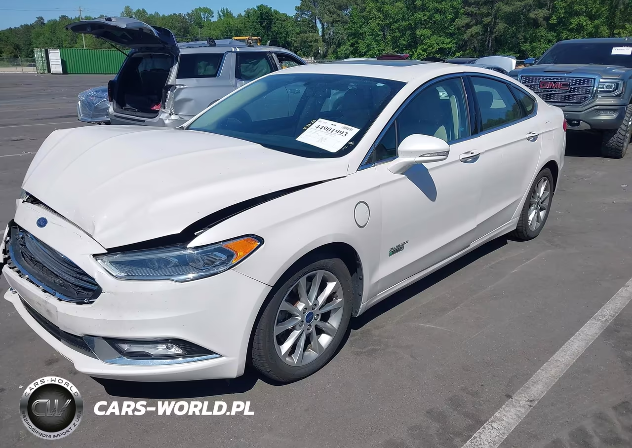 2017 Ford Fusion Energi Se Luxury VIN:3FA6P0PUXHR153940 - 2