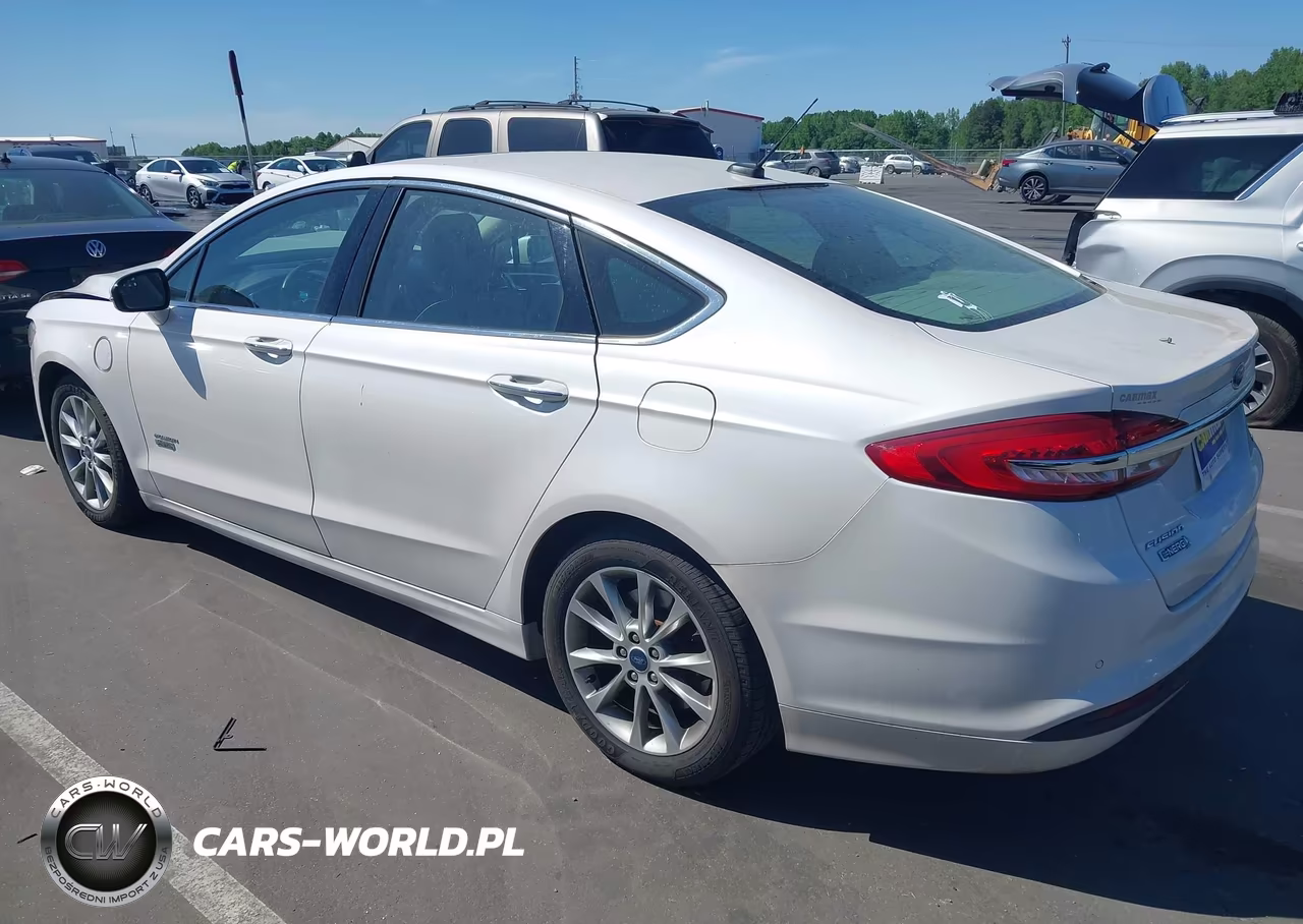 2017 Ford Fusion Energi Se Luxury VIN:3FA6P0PUXHR153940 - 3