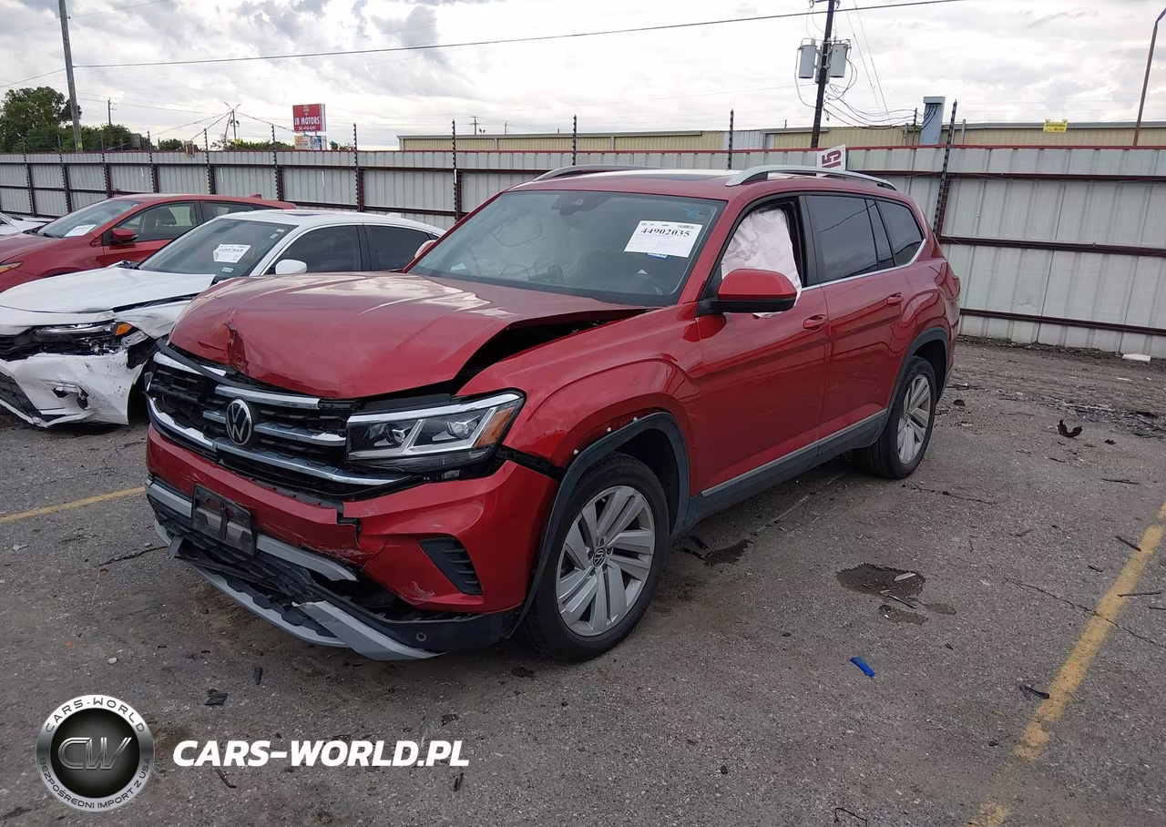 2021 Volkswagen Atlas 3.6L V6 Sel VIN:1V2ER2CA4MC543298 - 2