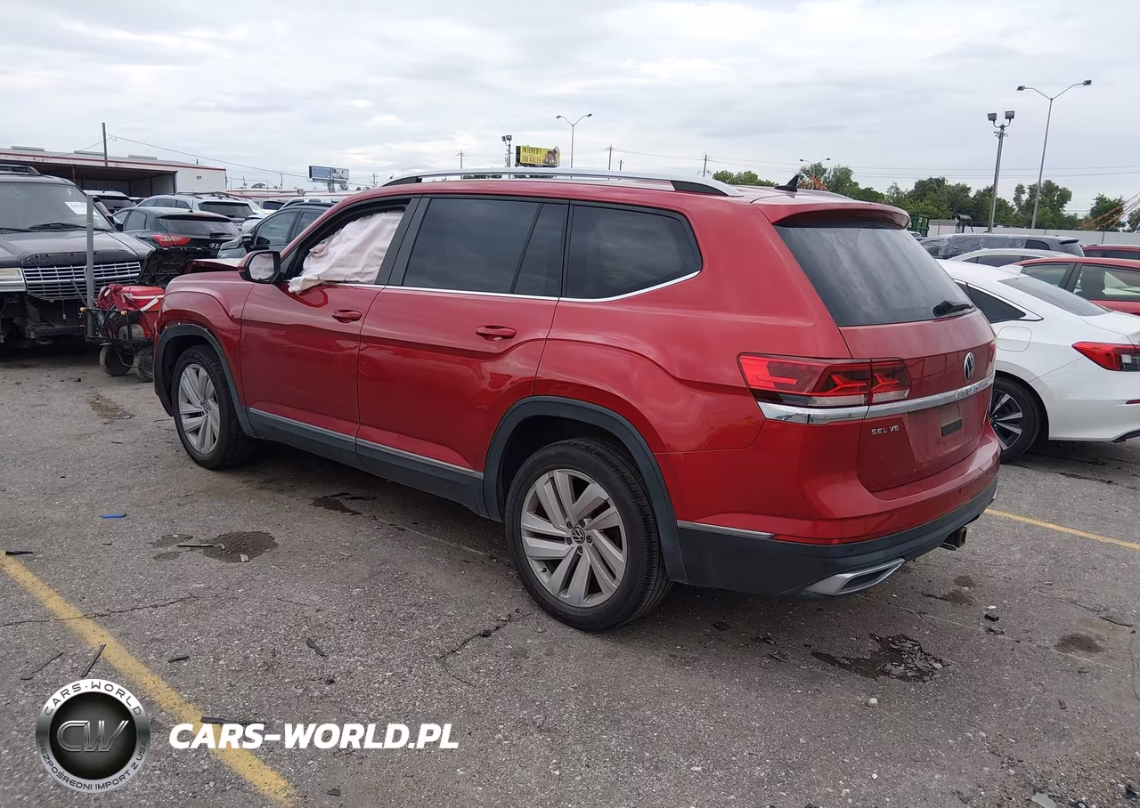 2021 Volkswagen Atlas 3.6L V6 Sel VIN:1V2ER2CA4MC543298 - 3