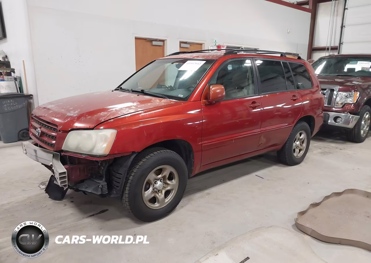 2002 Toyota Highlander V6 VIN:JTEGF21A120070041 - 2