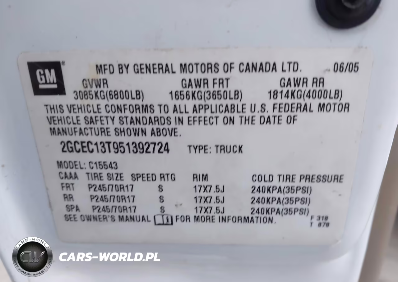 2005 Chevrolet Silverado 1500 Ls VIN:2GCEC13T951392724 - 9