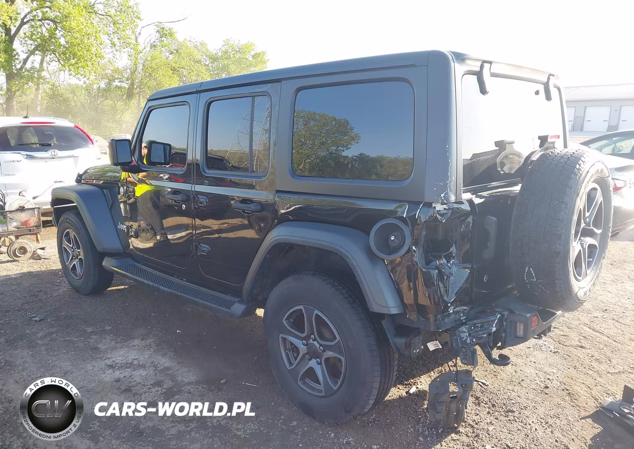 2018 Jeep Wrangler Unlimited Sport S 4X4 VIN:1C4HJXDG3JW115397 - 3