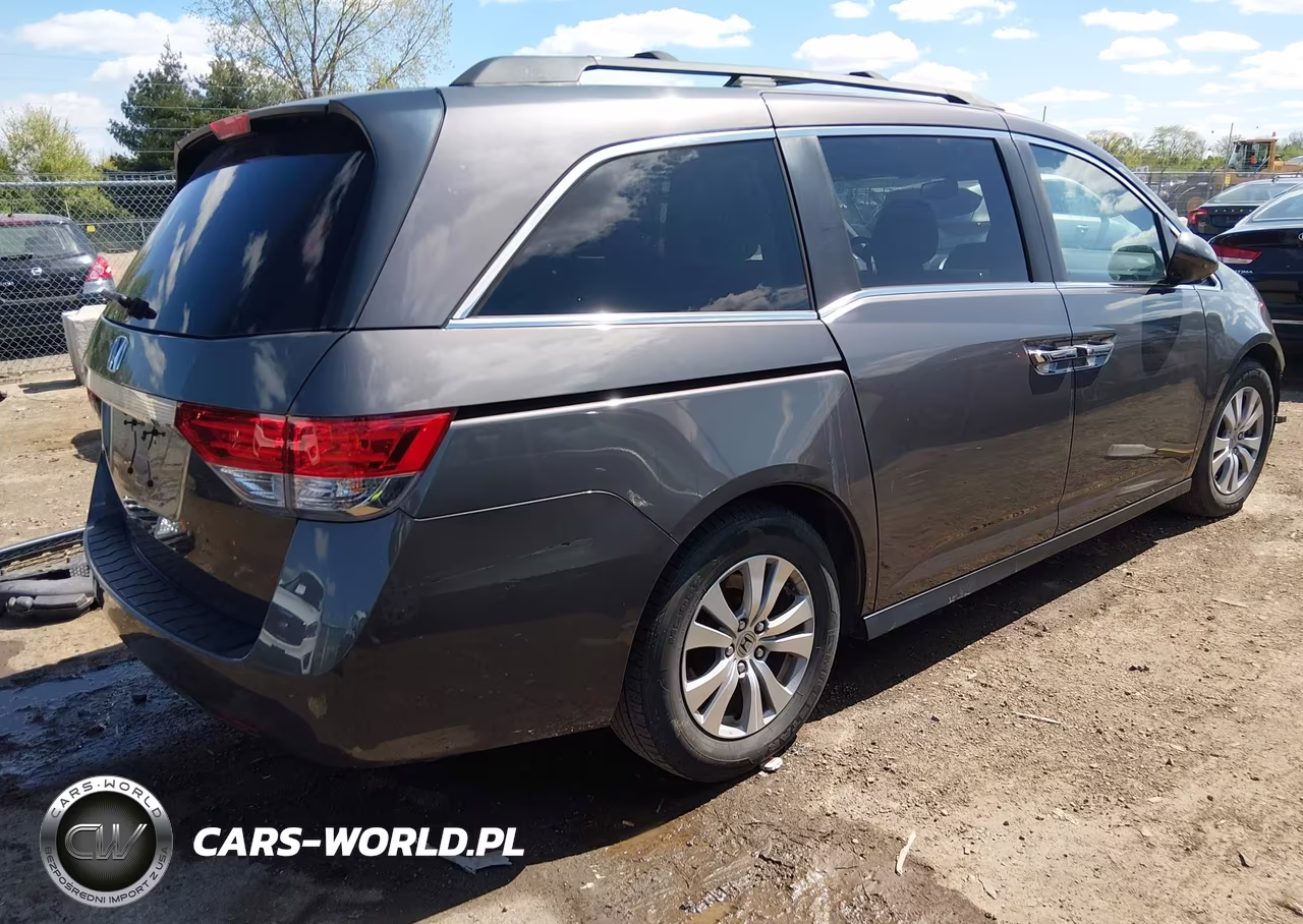 2015 Honda Odyssey Ex-L VIN:5FNRL5H66FB112946 - 4