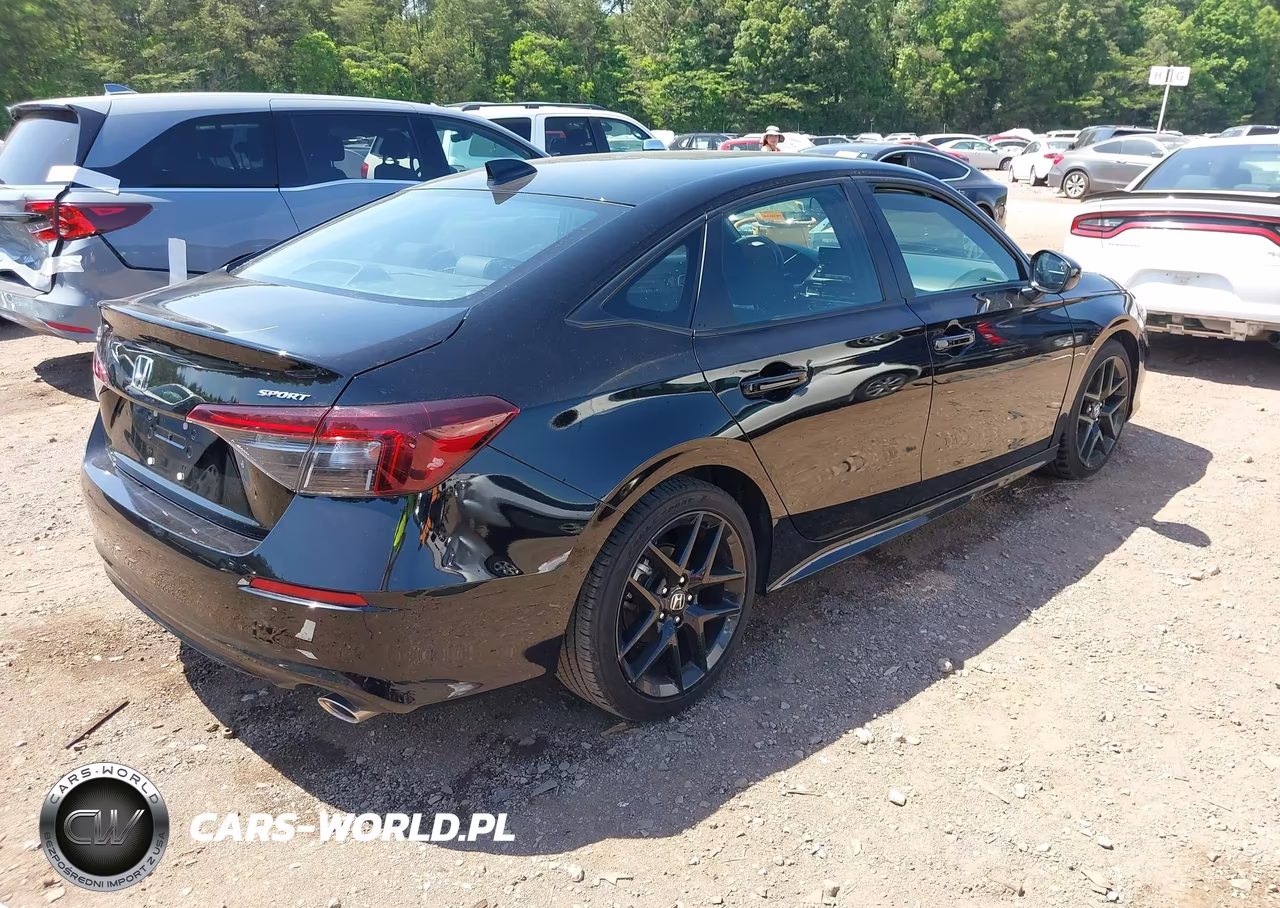 2025 Honda Civic Sport VIN:2HGFE2F5XSH562644 - 4