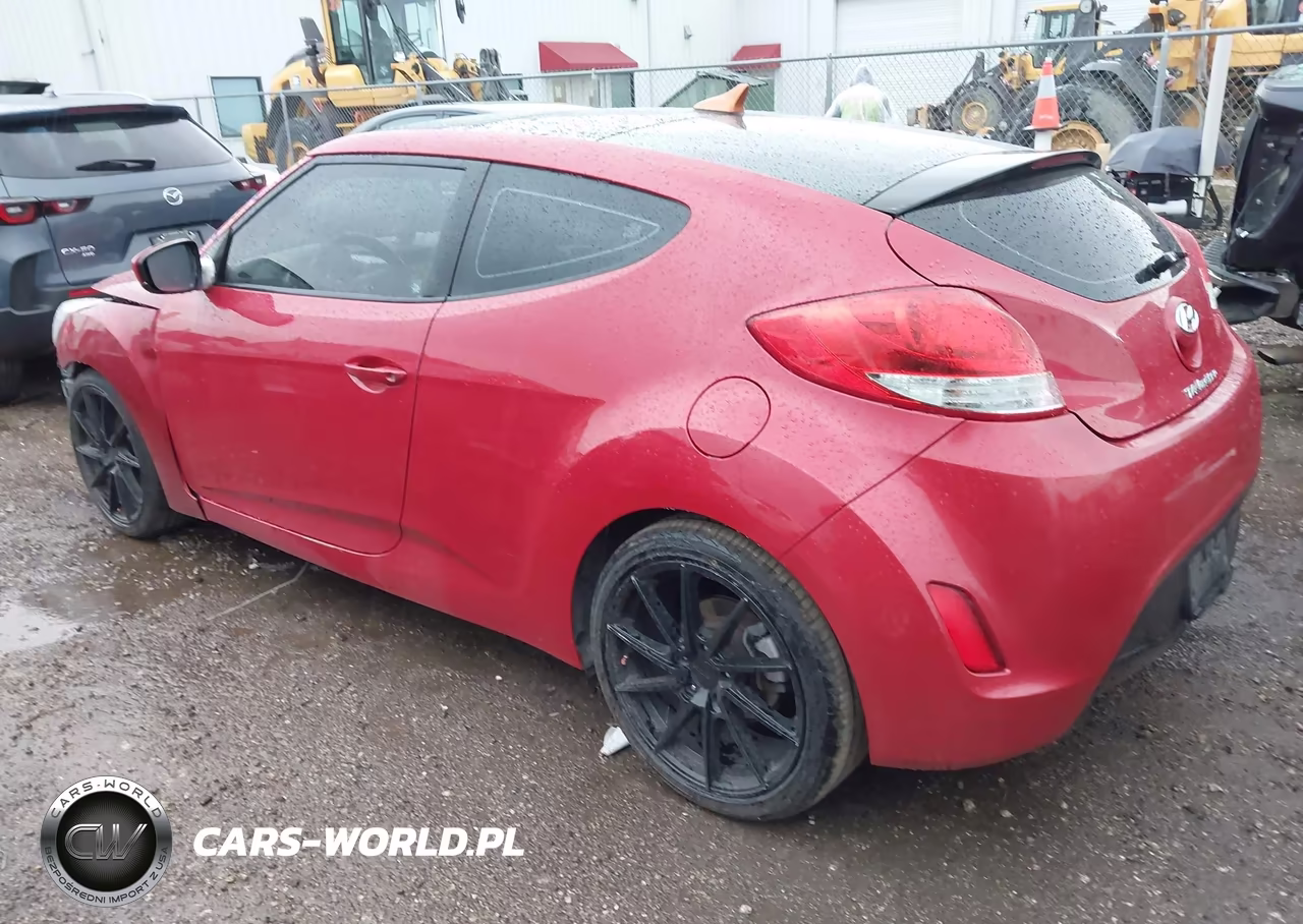 2012 Hyundai Veloster Base W-Gray VIN:KMHTC6AD8CU050825 - 14