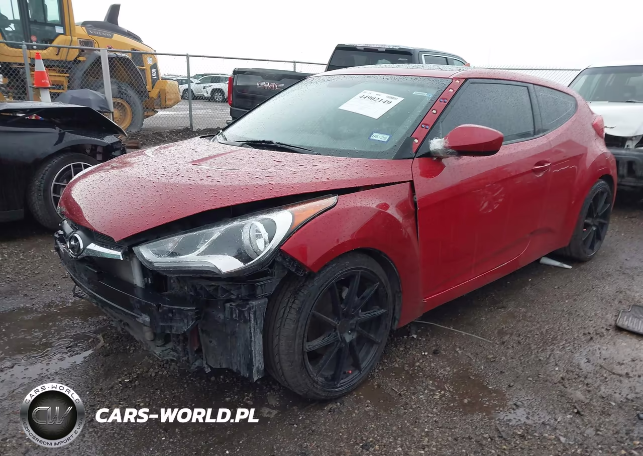 2012 Hyundai Veloster Base W-Gray VIN:KMHTC6AD8CU050825 - 2
