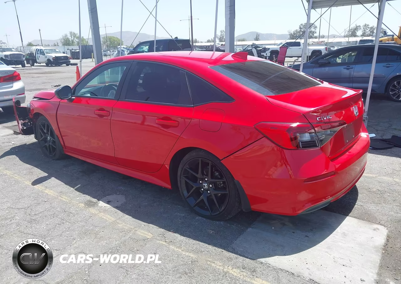 2022 Honda Civic Sport VIN:2HGFE2F52NH581113 - 3