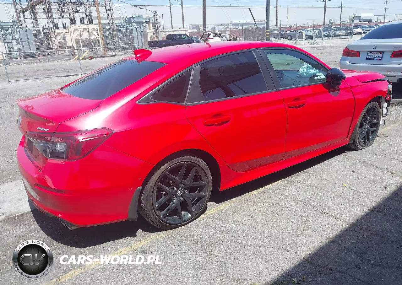 2022 Honda Civic Sport VIN:2HGFE2F52NH581113 - 4