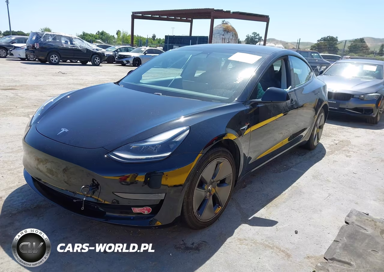 2021 Tesla Model 3 Standard Range Plus Rear-Wheel Drive VIN:5YJ3E1EA7MF938509 - 2