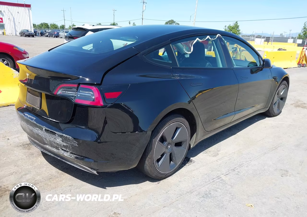 2021 Tesla Model 3 Standard Range Plus Rear-Wheel Drive VIN:5YJ3E1EA7MF938509 - 4