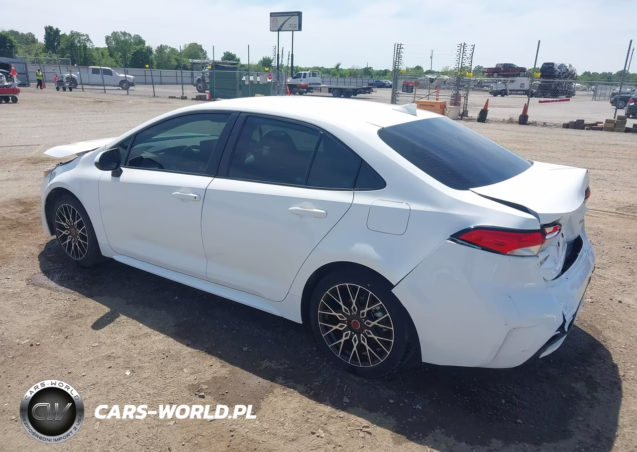 2022 Toyota Corolla Le VIN:5YFEPMAE0NP385060 - 3