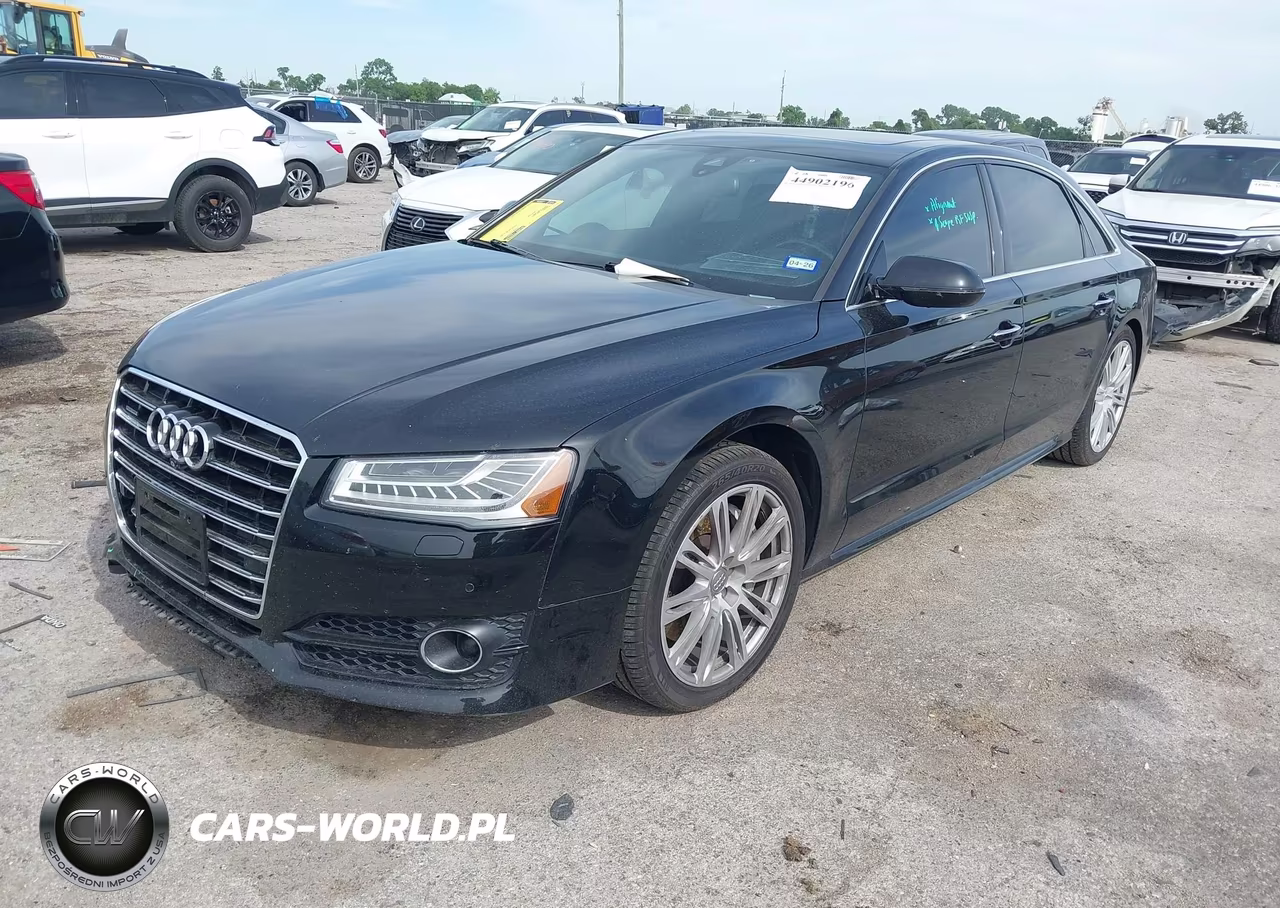 2016 Audi A8 L 4.0T Sport VIN:WAU43AFD7GN009197 - 2