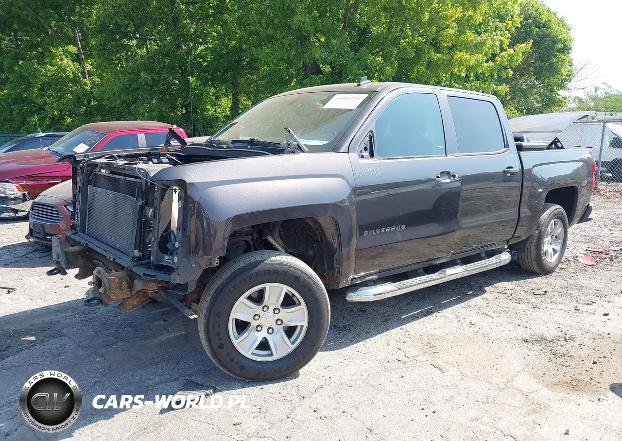 2014 Chevrolet Silverado 1500 1Lt VIN:3GCUKREH9EG393966 - 2