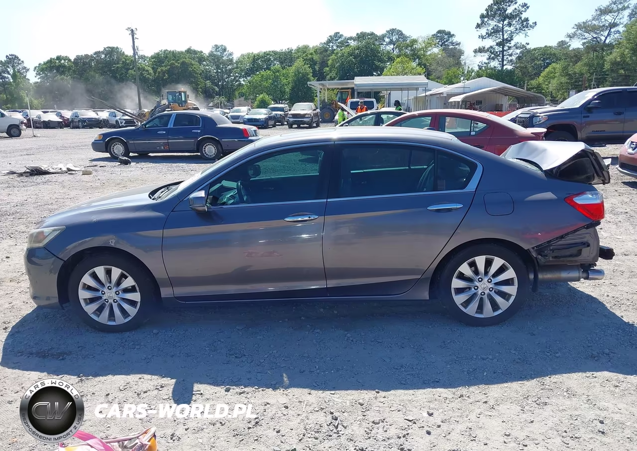 2015 Honda Accord Ex-L V-6 VIN:1HGCR3F80FA013837 - 14