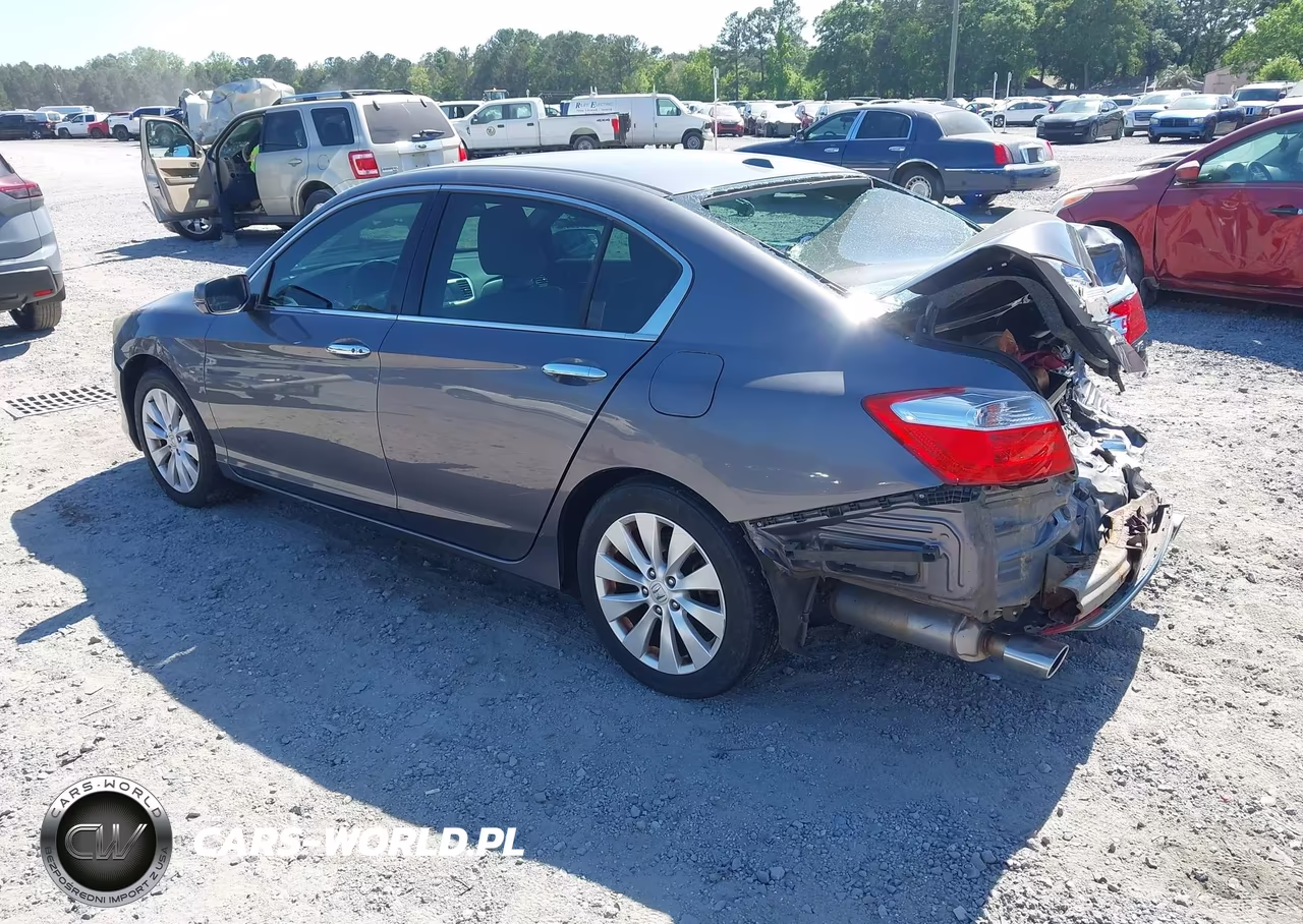2015 Honda Accord Ex-L V-6 VIN:1HGCR3F80FA013837 - 3
